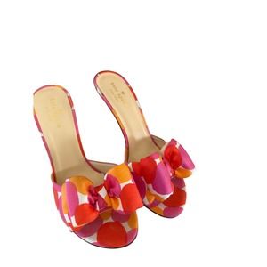 Kate Spade Multi Colored Sela Slip On Heels Size 6.5